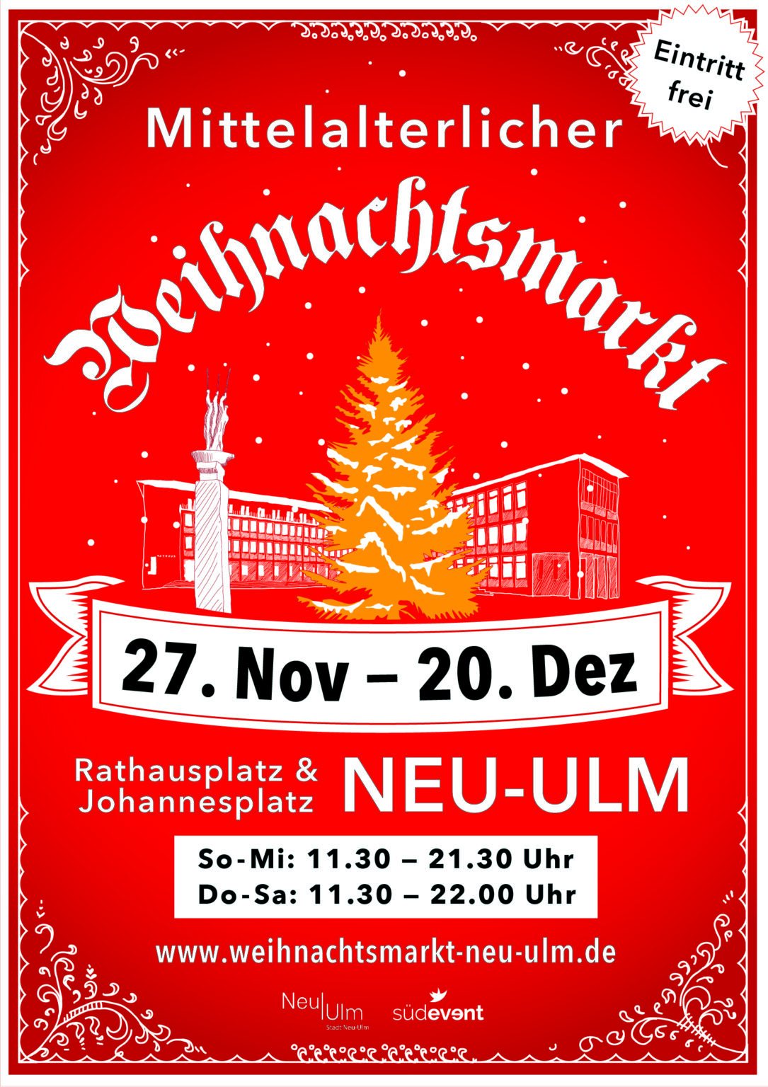 Mittelalterlicher  Weihnachtsmarkt 